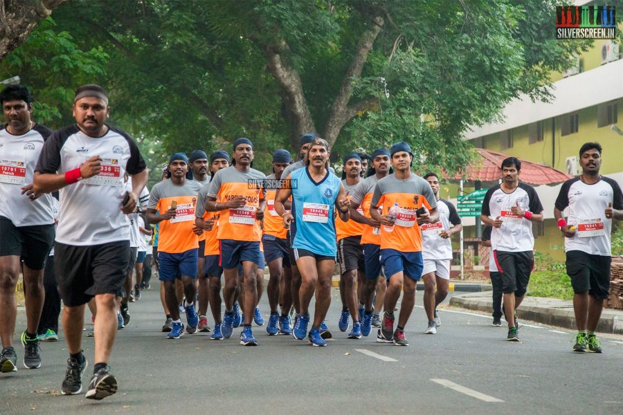Aravind Swami Flags Off Dawn To 'Dusk Marathon 2018' Marathon