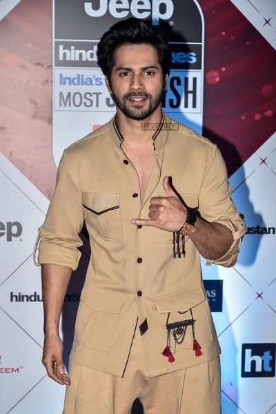 Varun Dhawan at the HT India’s Most Stylish Awards 2018