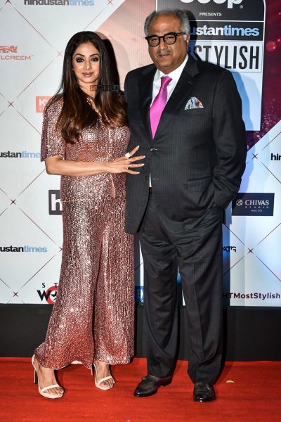 Sridevi in Temperley London separates at the HT India’s Most Stylish Awards 2018