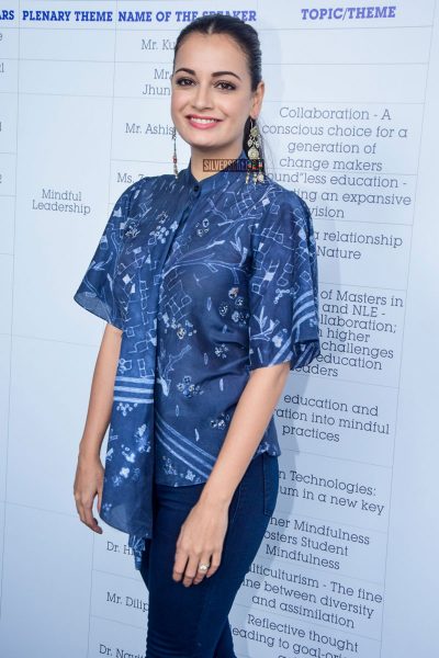 Dia Mirza, Keynote Speaker At The ‘Mindfulness in Education’ Event