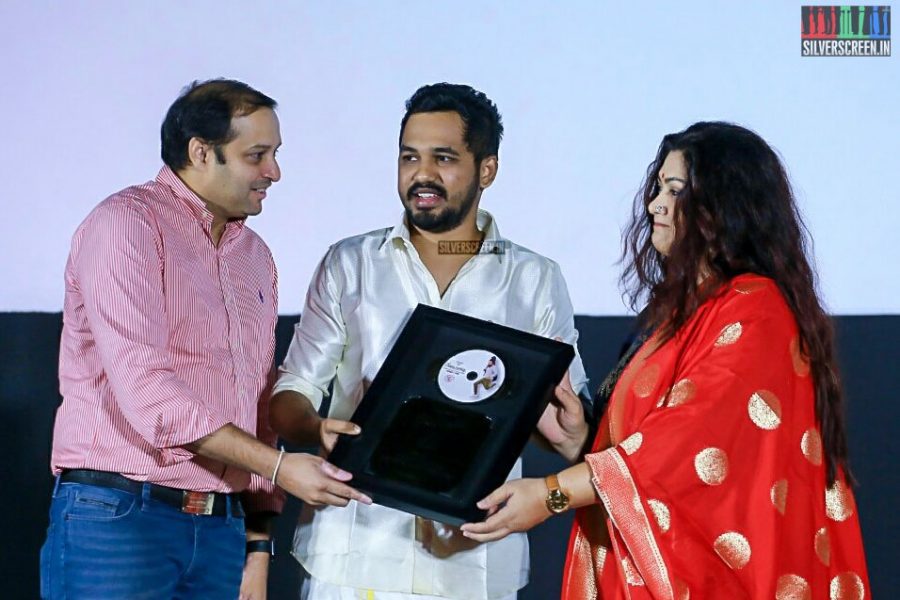 Hiphop Tamizha Aadhi, Kushboo and Others At The Success Meet of Meesaya Murukku Album