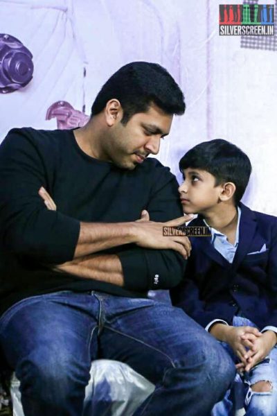 Jayam Ravi At The Tik Tik Tik Audio Launch