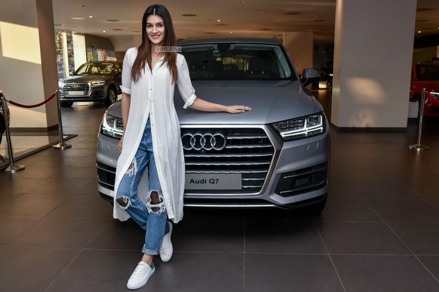 Kriti Sanon At The Inauguration Of An Audi Showroom