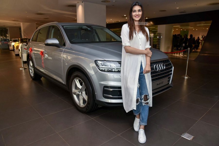 Kriti Sanon At The Inauguration Of An Audi Showroom