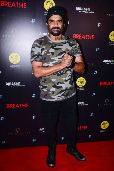 Madhavan At The Screening Of Amazon Prime Web-Series Breathe