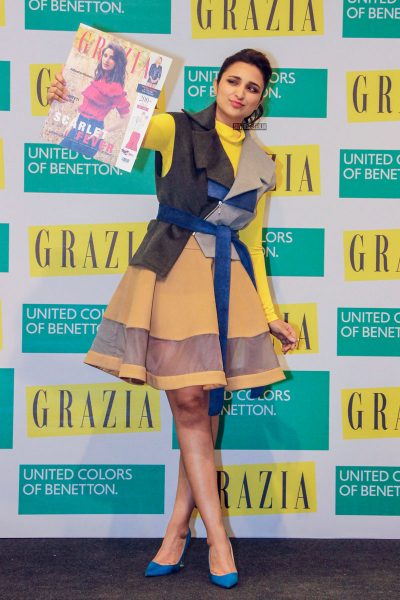 Parineeti Chopra Unveils The Cover Of Grazia Magazine