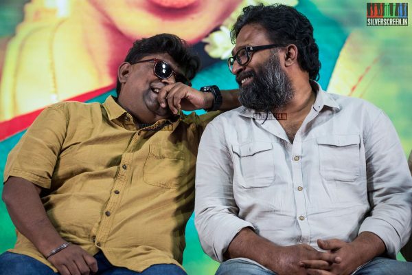 Mysskin and Ram at the Savarakathi Press Meet