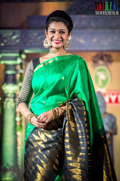 Priya Bhavani Shankar At The Pothys Best Silk Weaver Award & Pothys Young Women Achievers Award