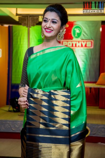 Priya Bhavani Shankar At The Pothys Best Silk Weaver Award & Pothys Young Women Achievers Award