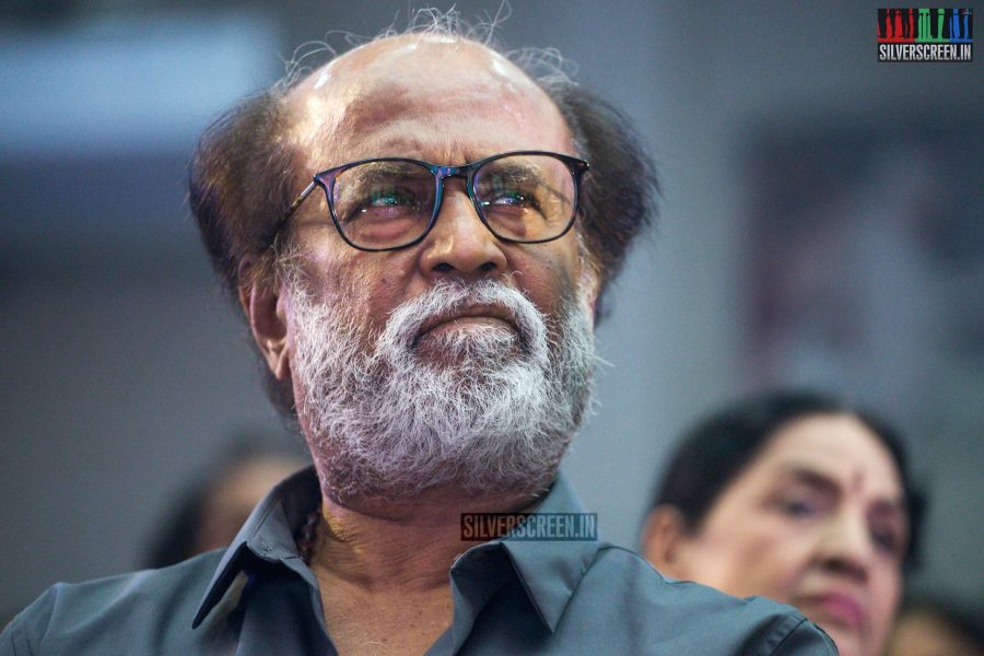 Rajinikanth at The Kizhakku Appricavil Raju Movie Launch