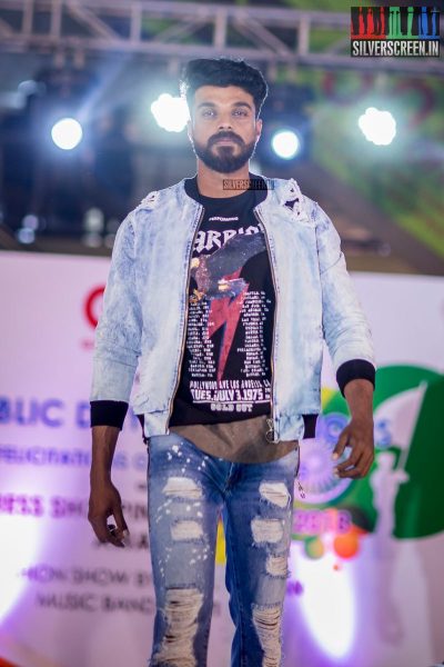 Model At The Republic Day Celebrations & Grand Finale Of A Shopping Festival In Chennai