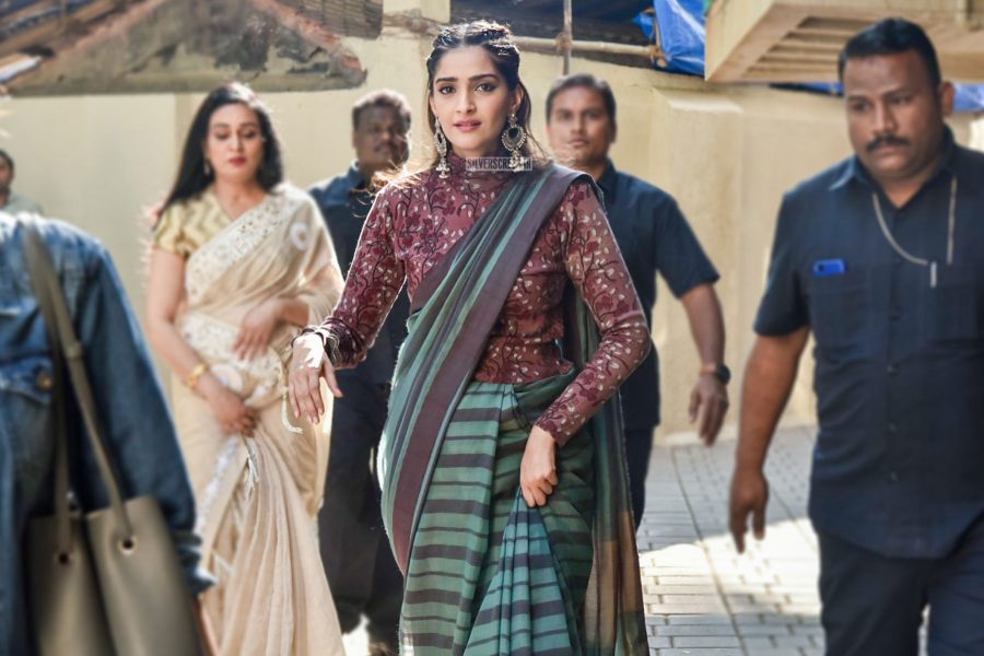 Sonam Kapoor At The Launch Of Padmasitaa Clothing Line