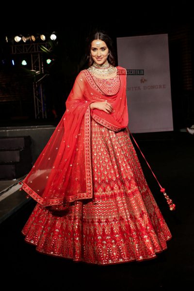 Shraddha Kapoor Walks For Anita Dongre