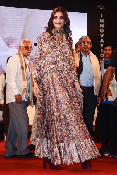 Sonam Kapoor At The Launch Of PadMan Song