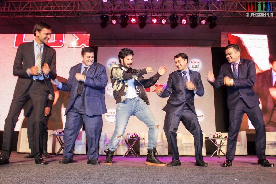 Varun Dhawan At A Lux Event