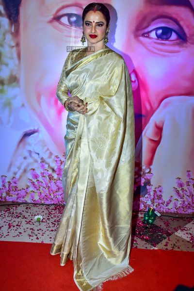 Rekha At The Yash Chopra Memorial Award