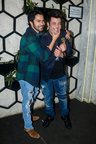 Birthday Celebrations: Varun Dhawan & Varun Sharma Goof Around