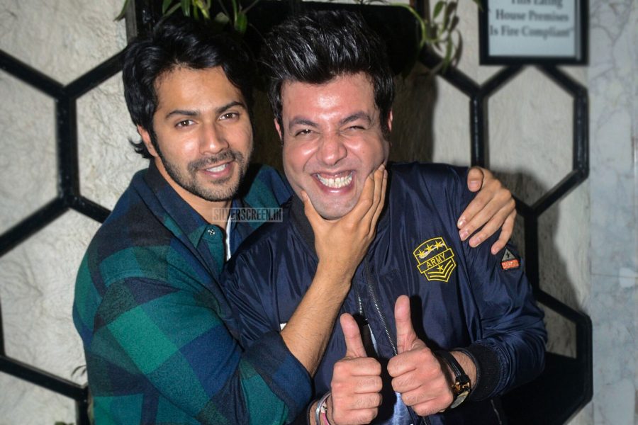 Birthday Celebrations: Varun Dhawan & Varun Sharma Goof Around