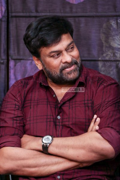 Chiranjeevi At The Tholi Prema Press Meet