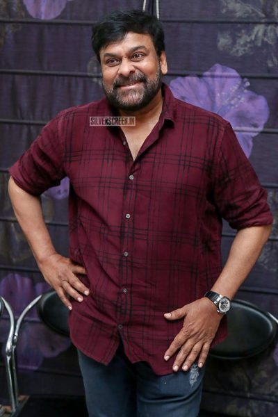 Chiranjeevi At The Tholi Prema Press Meet