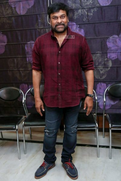 Chiranjeevi At The Tholi Prema Press Meet