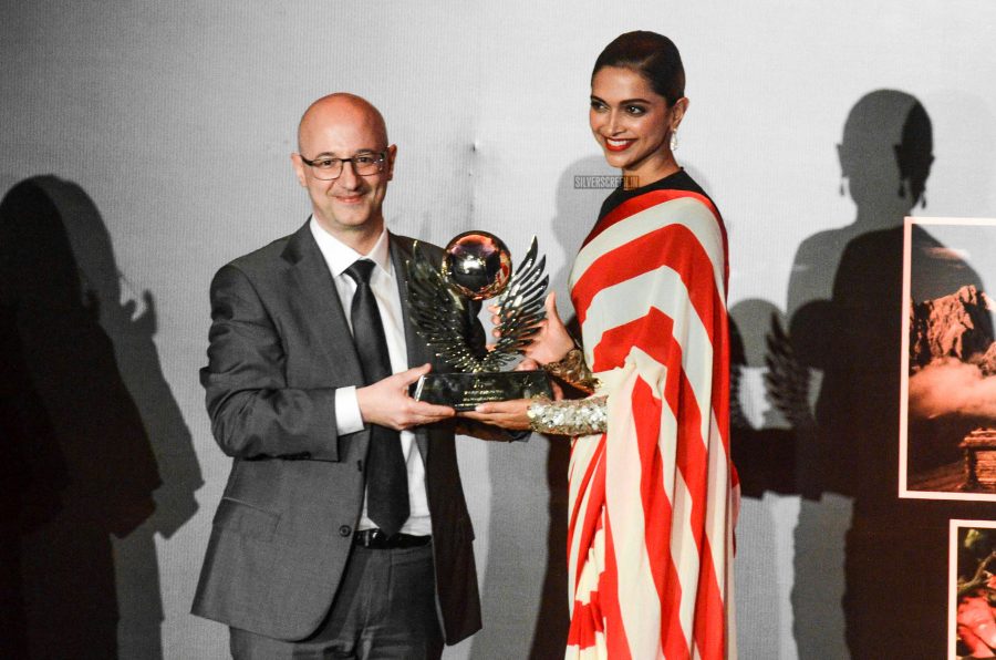 Deepika Padukone At The Italian Consulate's Volare Awards