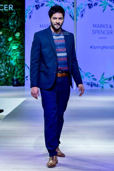 Ali Fazal At The Launch Of Marks & Spencers 2018 Collection