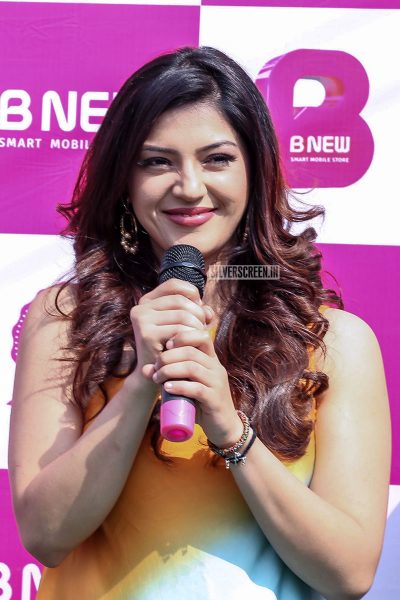 Mehrene Kaur Pirzada At A Mobile Store Launch In Hyderabad