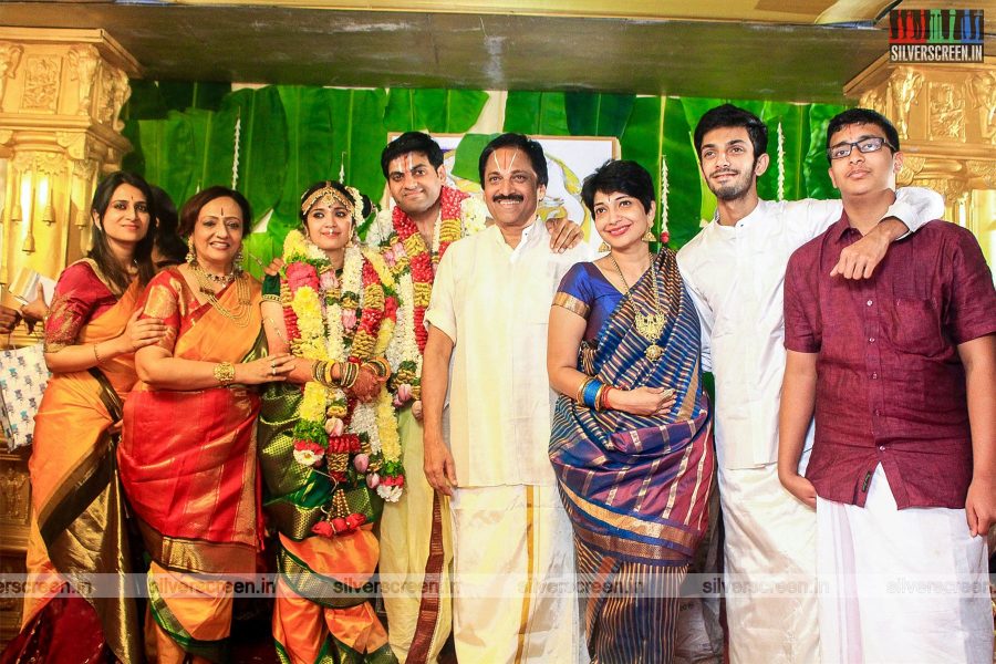 YG Mahendran's Son Harshavardhana-Shwetha's Wedding Photos