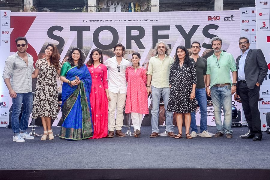 Renuka Shahane, Pulkit Samrat, Richa Chadda At The Trailer Launch Of 3 Storeys