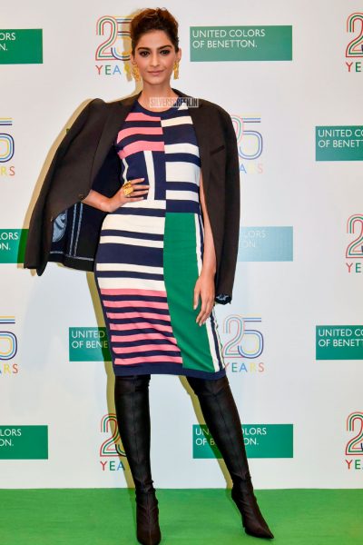 Sonam Kapoor at Benetton’s 25 year celebration