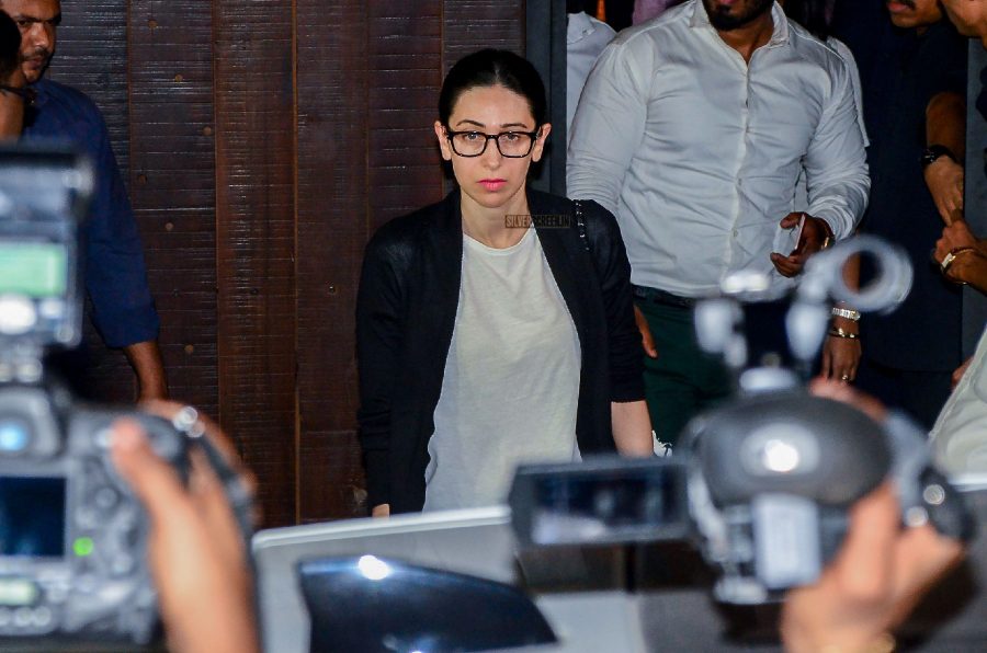 Karisma Kapoor At Anil Kapoor's House To Offer Condolences