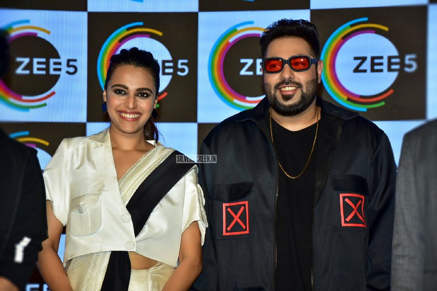 Swara Bhasker, Badshah At The Launch Of ZEE5 OTT