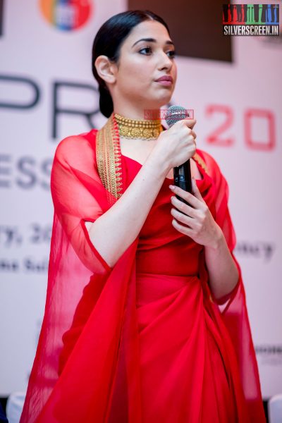 Tamannaah Bhatia At The FAIRPRO 2018 Press Meet