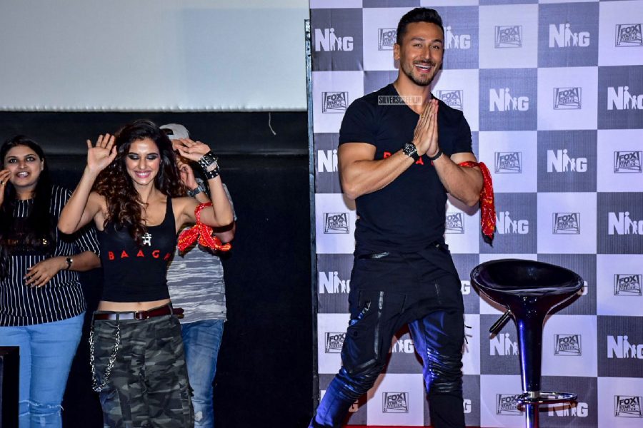 Tiger Shroff And Disha Patani At The Baaghi 2 Trailer Launch