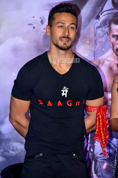 Tiger Shroff And Disha Patani At The Baaghi 2 Trailer Launch