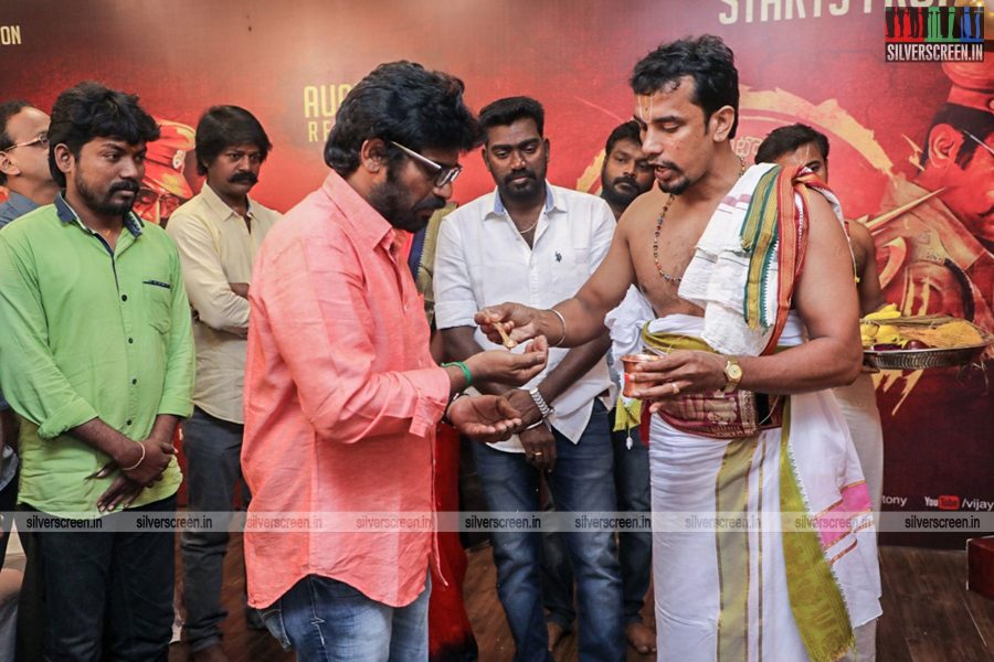 Vijay Antony At The Thimiru Pudichavan Movie Launch