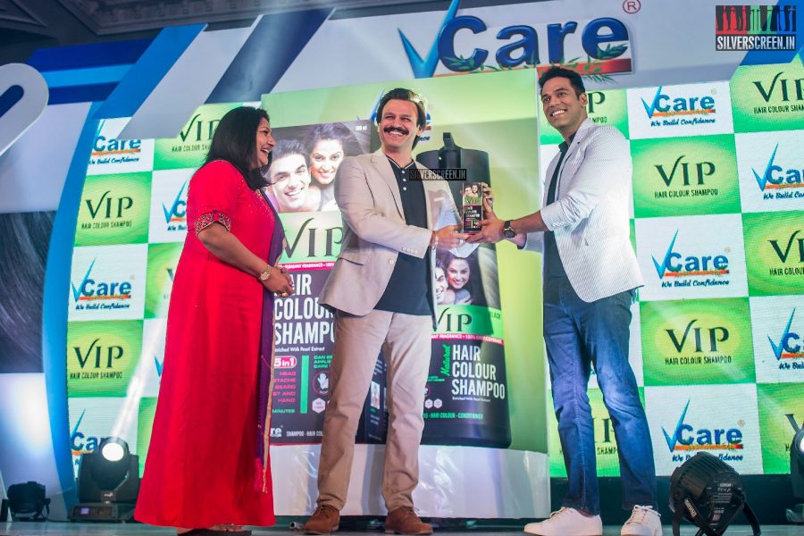 Vivek Oberoi At The Launch Of VCare VIP Products