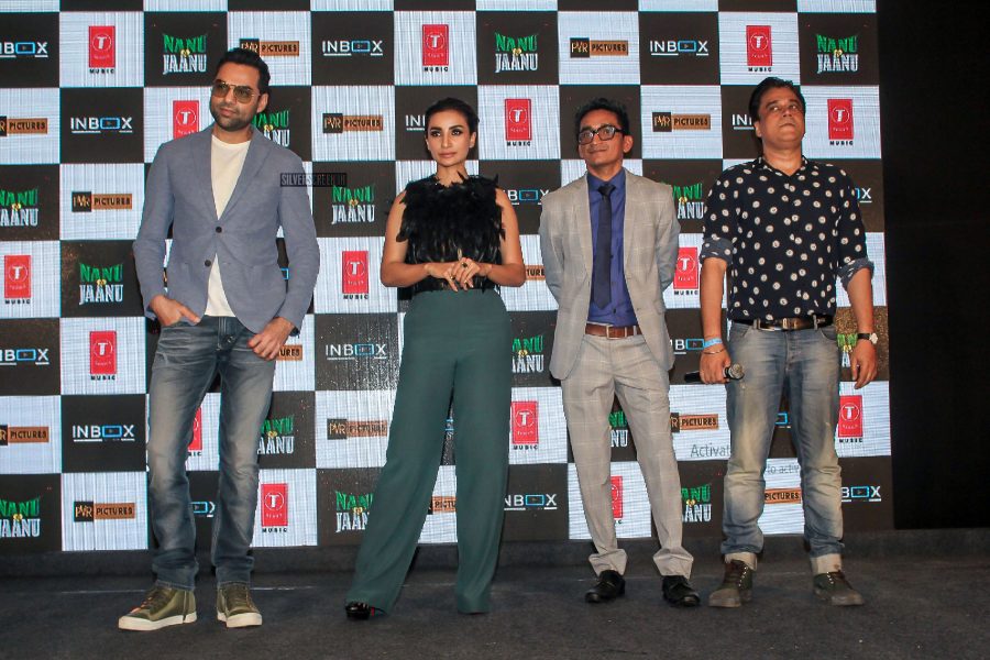Abhay Deol, Patralekhaa At The Trailer Launch Of Nanu Ki Jaanu