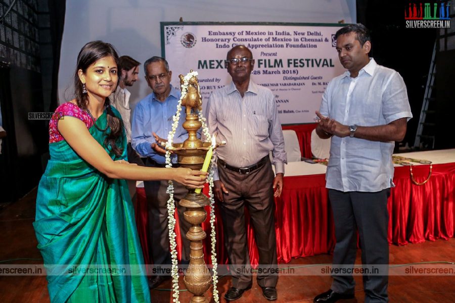 Aditi Balan And Others At The Inauguration Of Mexican Film Festival