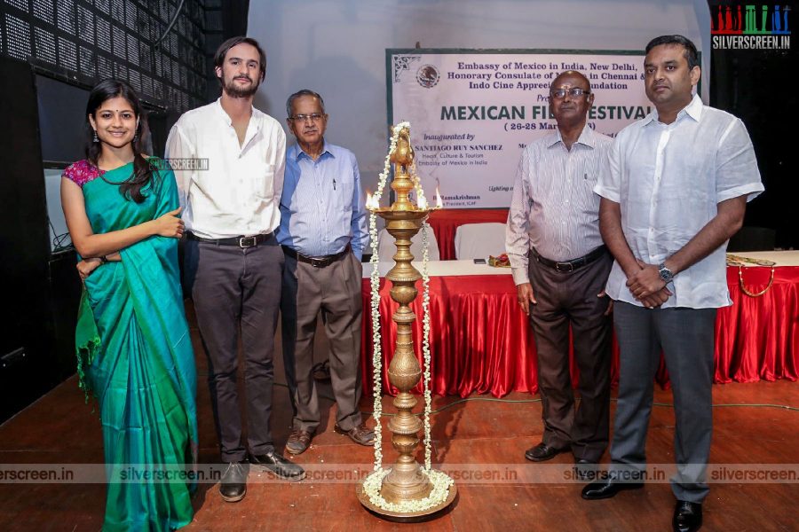 Aditi Balan And Others At The Inauguration Of Mexican Film Festival