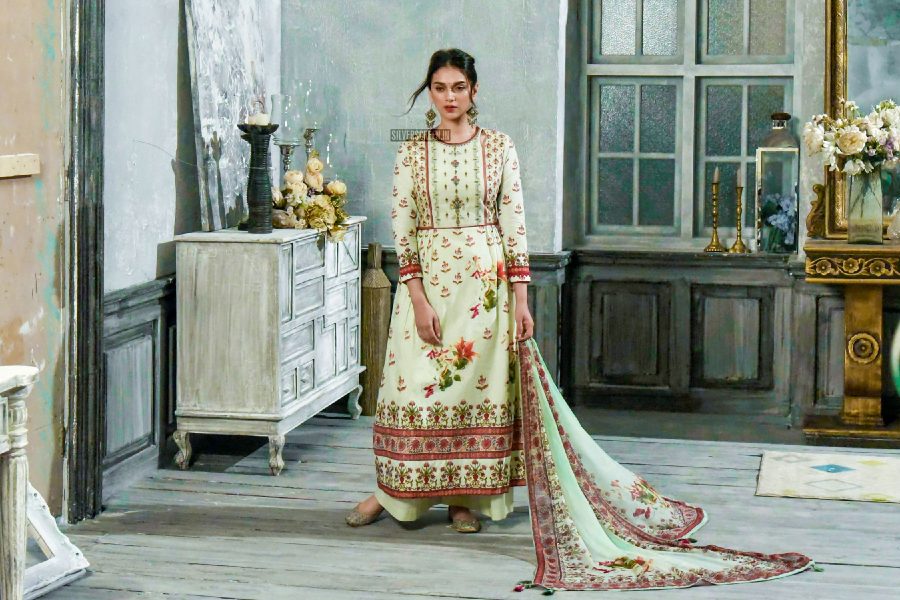 Aditi Rao Hydari At The Photo Shoot For Spring Summer Collection By Varsha Fashion