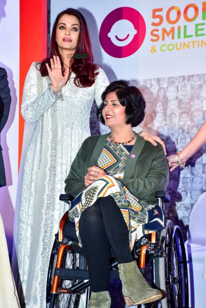 Aishwarya Rai At The NGO Smile Train India Event