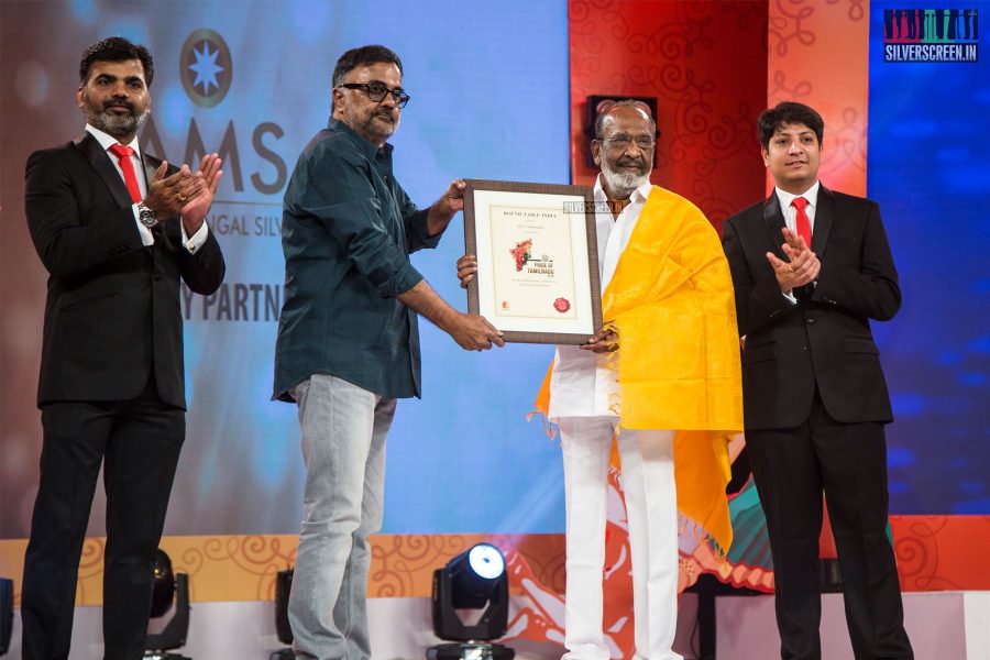 J Mahendran and PC Sreeram At The Pride Of Tamilnadu 2018 Event
