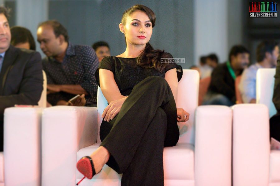 Andrea Jeremiah At The Launch Of Oppo F7