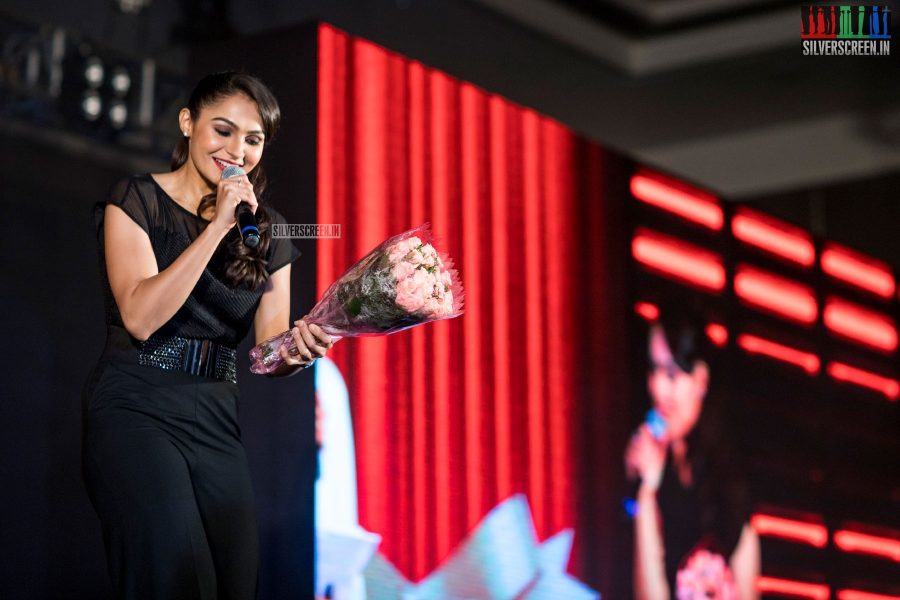 Andrea Jeremiah At The Launch Of Oppo F7