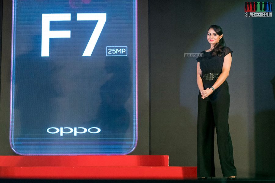 Andrea Jeremiah At The Launch Of Oppo F7