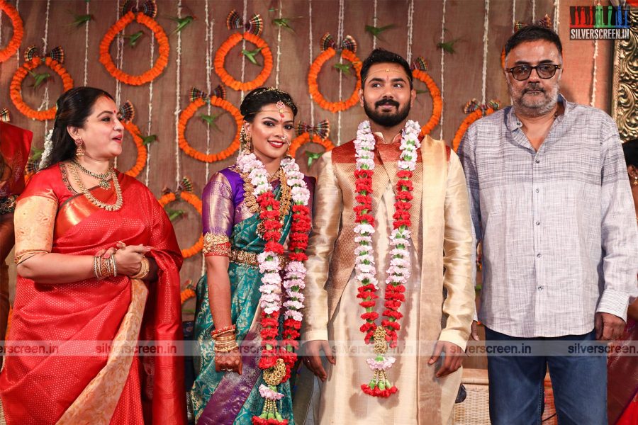 Celebrities At Keerthana and Akshay Wedding