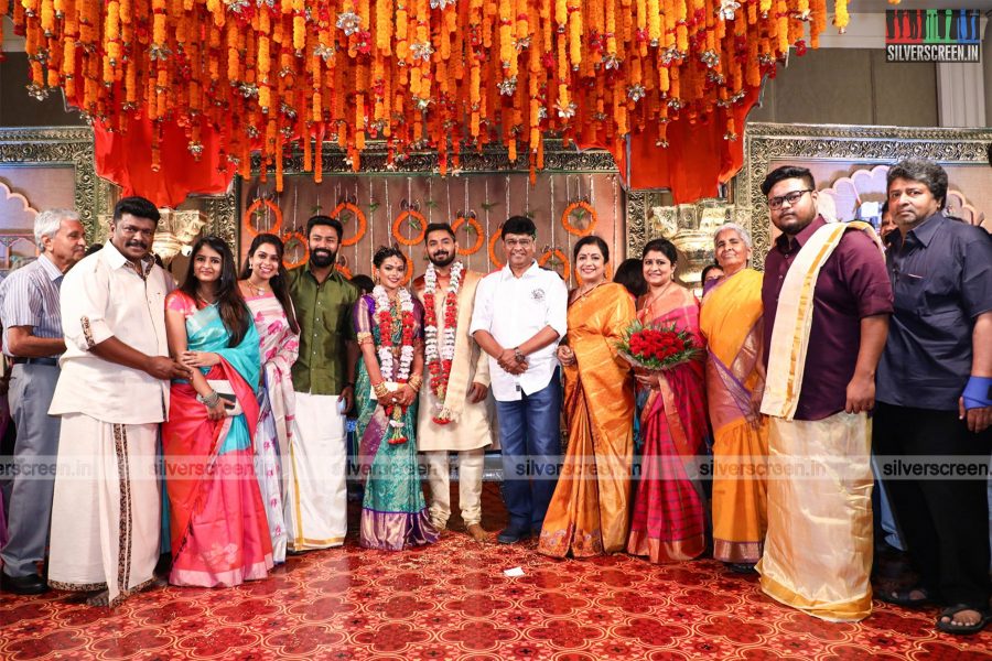 Celebrities At Keerthana and Akshay Wedding