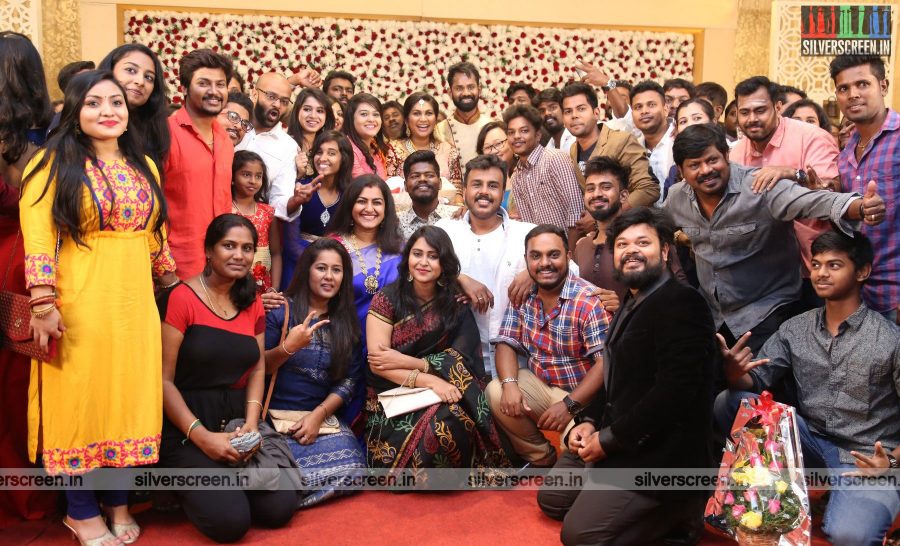 Celebrities At Ramesh Thilak-Navalakshmi Wedding Reception